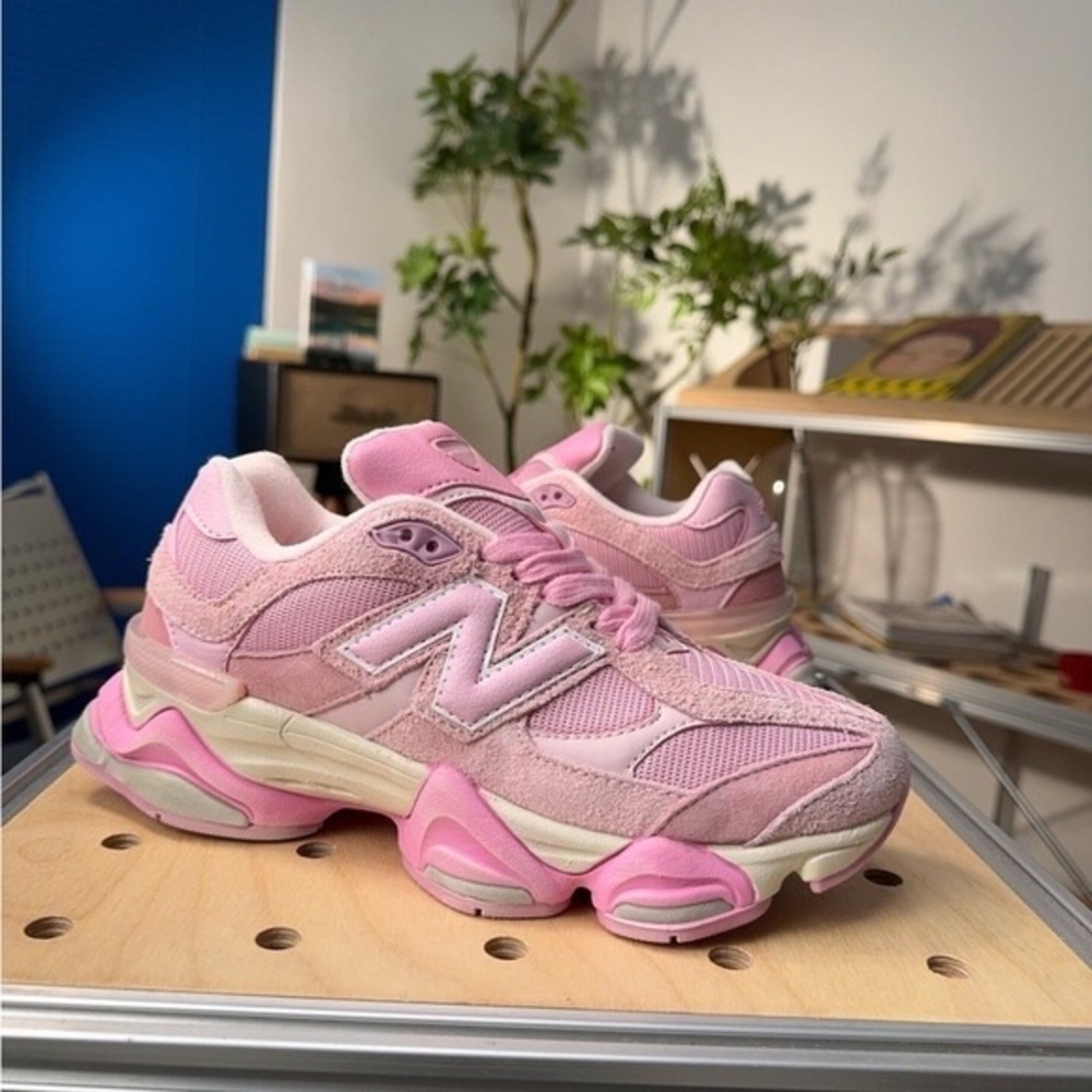 New Balance 9060 ASOS Exclusive Women's Blush Pink Sneakers - Picture 1 of 8